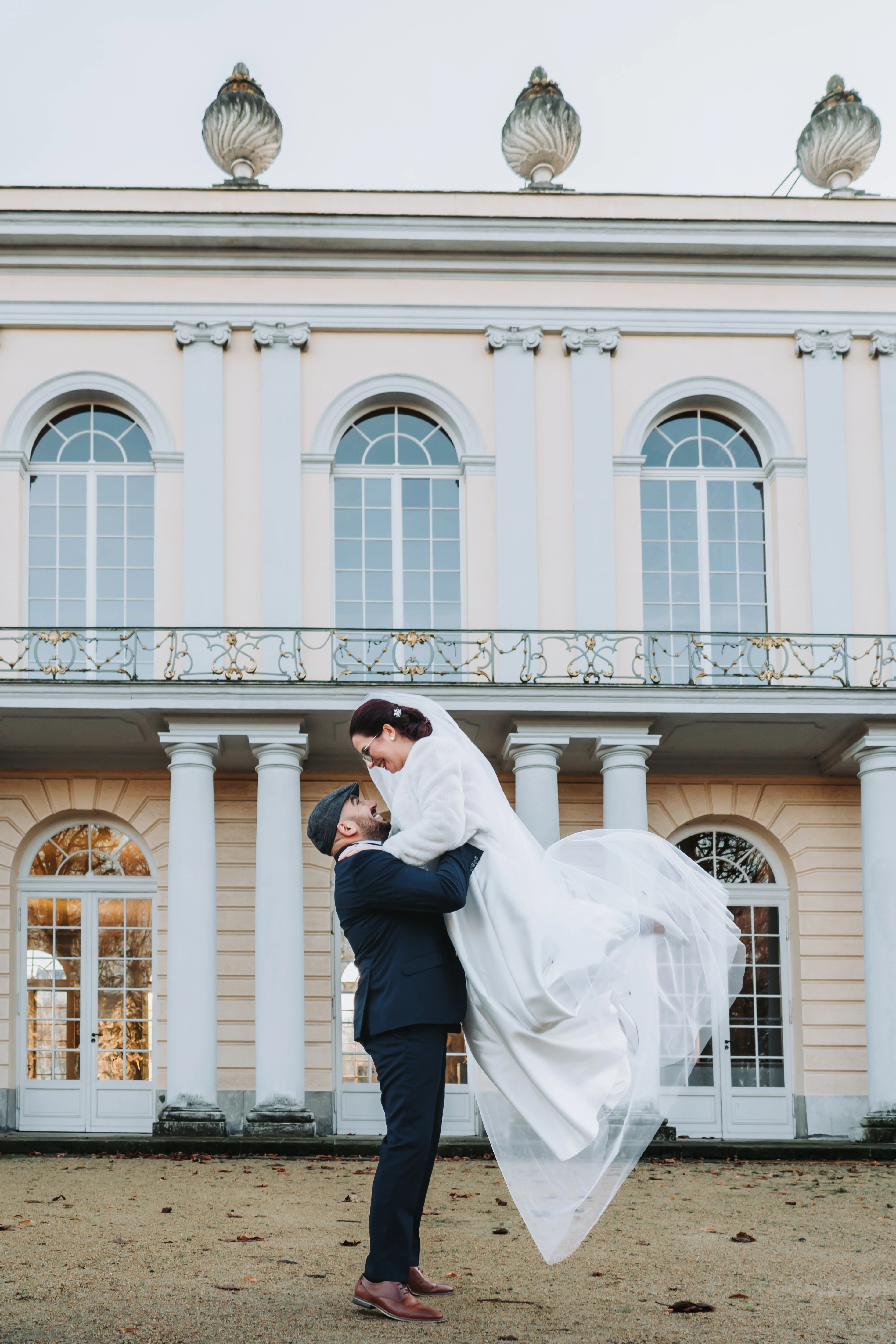 A bride at her wedding.